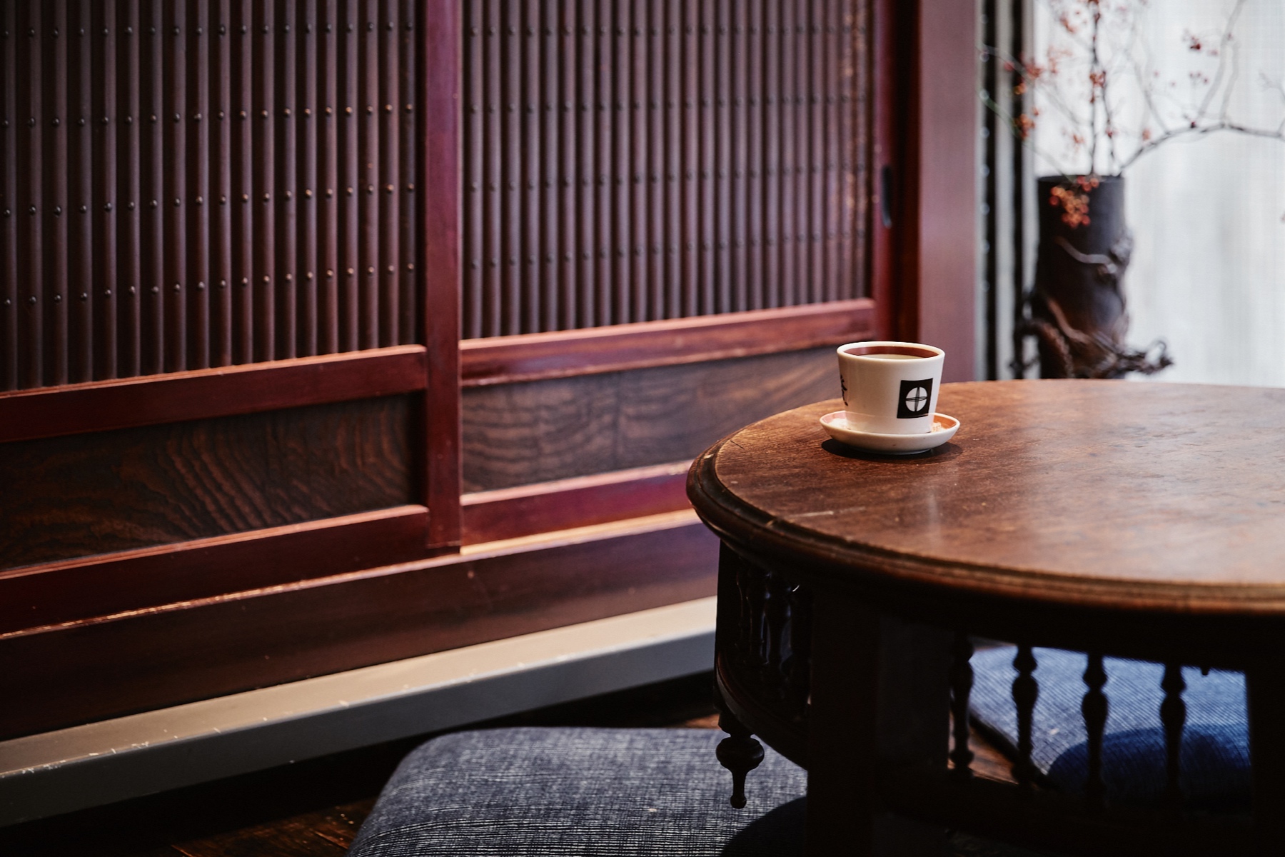 “行灯旅馆”酒店的“koagari”，客人可在这里享用日本茶