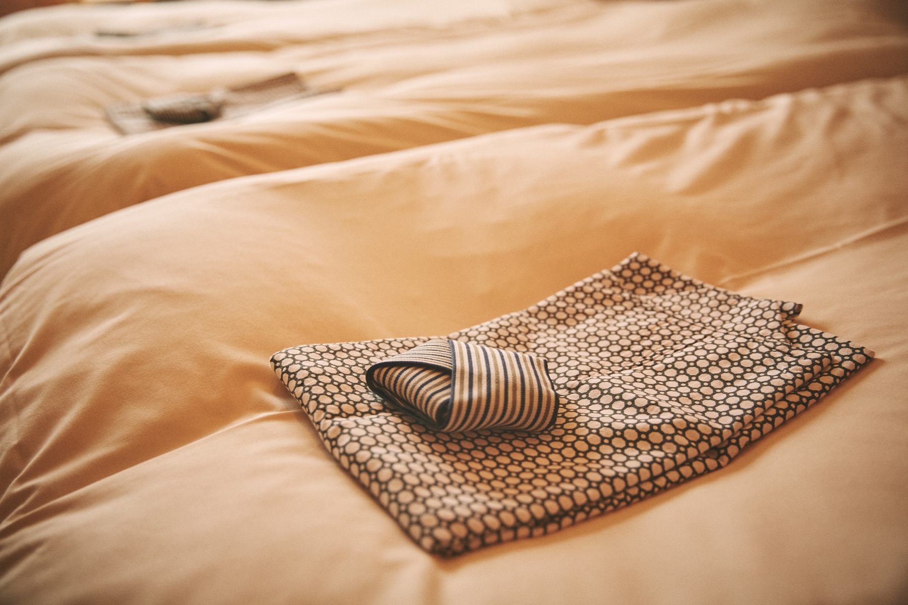 浴衣姿でリラックス